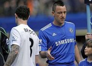 Wayne Bridge refused to shake John Terry's hand before a match after Terry reportedly had an affair with Bridge's ex-girlfriend.